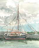 160702 Veritas i Rørvig havn